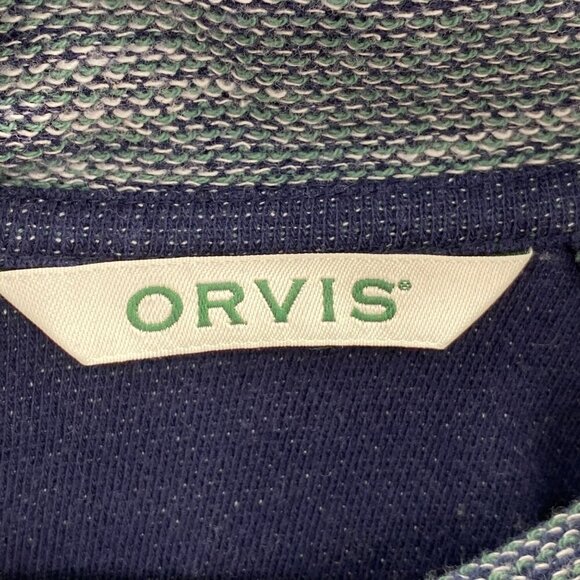 Orvis Cowl Neck Blue Sweater Women's Size M - Picture 6 of 8